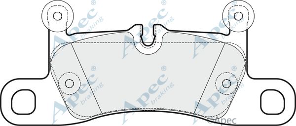 APEC BRAKING Jarrupala, levyjarru PAD1796